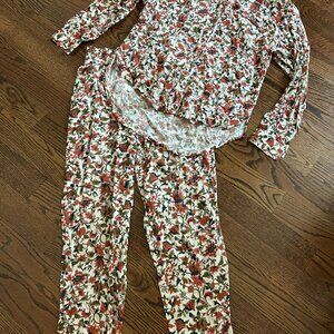 Vintage 1980s 2-Piece Matching Pants/Blouse - Women's Size Medium